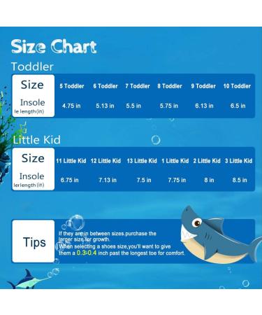 Nerteo Boys Girls Cute Aquatic Water Shoes | Olive/Shark | Size 10 Toddler - Buy Online on SooperMarket.com