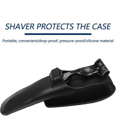 Silicone Razor Travel Case - Waterproof & Protective Soft Cover for Safe Razor Storage | Portable Manual Traveler Shell - Buy Online on SooperMarket.com