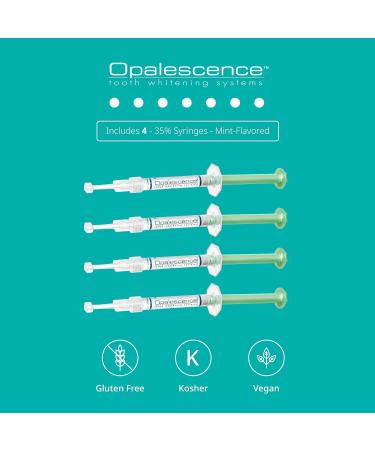Opalescence 35% Teeth Whitening Gel Syringes - 4 Pack Mint Flavor - Buy Online on SooperMarket.com