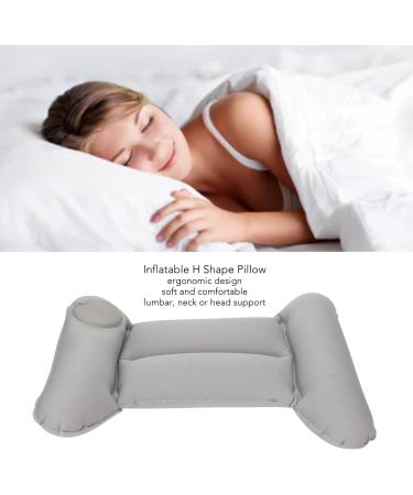 BORDSTRACT Inflatable H Shape Pillow Soft Ergonomic and Portable for Head Waist and Feet - Buy Online on SooperMarket.com