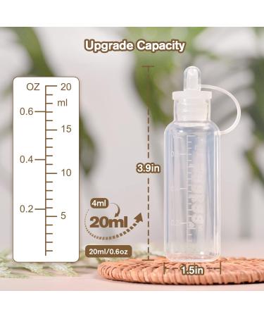 haakaa Colostrum Collector Set Colostrum Syringes for Liquid Breastmilk Collector Milk Saver for Breastfeeding Ready-to-Use Reusable & Leakproof BPA Free (20ml 2 pk) 20ml*2 - Buy Online on SooperMarket.com