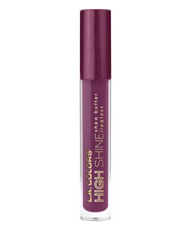 L.A. Colors High Shine Shea Butter Lip Gloss  Mingle  0.14 Ounce Mingle 0.14 Ounce (Pack of 1)