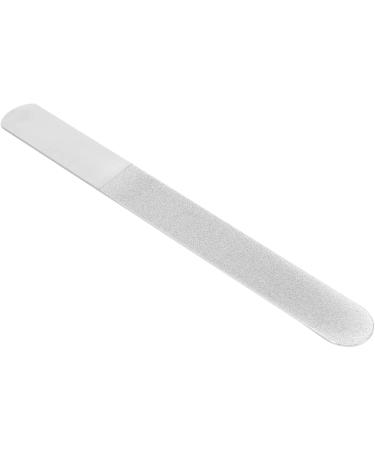 TsoLay 6 Pieces Stainless Steel Nail File Double-Sided Diamond Nail File Metal Nail File Manicure File for Family and Travel - Buy Online on SooperMarket.com