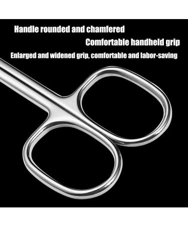 Cuticle Scissors Stainless Steel Small Manicure Scissors Nail Scissors for Women Professional Nail Scissors for Trimming Eyebrows Nose Hair Finger & Toe Nail Care - Buy Online on SooperMarket.com