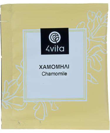 Greek Herbal Tea Chamomile By 4Vita (12 sachets) - Buy Online on SooperMarket.com