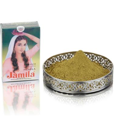 Jamila Henna + Applicator | Henna powder | Henna for the skin | Henna for the hair | - Buy Online on SooperMarket.com