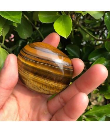 Natural Tiger Eye Crystal Gemstone Polishing Stones Raw Stone Mineral Specimen - Buy Online on SooperMarket.com