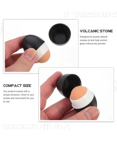 Beavorty Oily Skin Control Roller - Volcanic Stone Oil-Absorbing Ball for Face & Neck | Natural Skin Care - Buy Online on SooperMarket.com