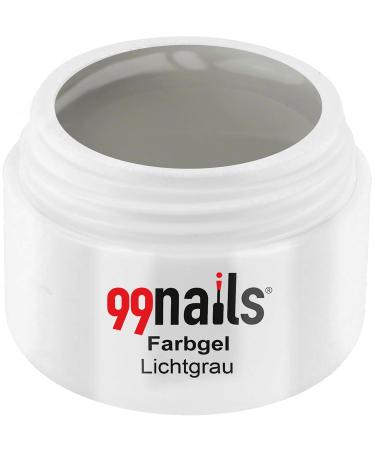 99nails Color Gel - Light Grey 1 pack (1 x 5 ml)