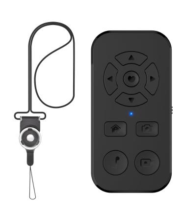  Zttopo TikTok Scrolling Remote Control for iPhone and Android Smartphone, Bluetooth Page Turner for Kindle App, Camera Photo and Video Clicker for iPhone, and Samsung Neck Strap Include. 