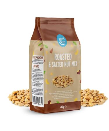 Amazon brand: Happy Belly-Nuss-Mix roasted and salted 800g (4 packs with 200g) Nuss mix roasted and salted 800g (4 packs with 200g)
