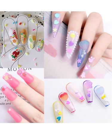 EHOPE Fake Sprinkles Fruit Nail Art Slices Polymer Faux DIY Kit - 24 Styles - Buy Online on SooperMarket.com