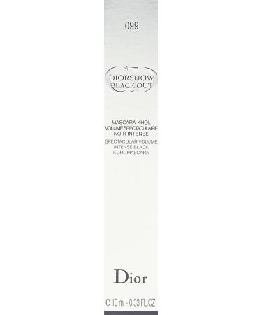 Christian Dior Black Out Mascara 099 Kohl Black - 0.33 oz | Long-Lasting Volume and Intense Color - Buy Online on SooperMarket.com