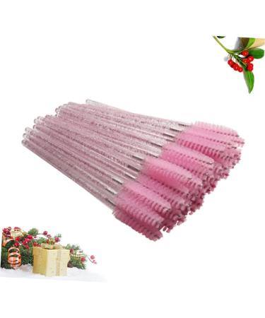 CIMAXIC 100pcs eyelash mascara lash applicator eyelash makeup brush eyebrow comb Cosmetic bag spiral Miss Size 1 Pink - Buy Online on SooperMarket.com