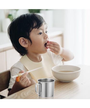 VORCOOL Kids Stainless Steel Mug 3Pcs - Extra Small Tea Coffee Camping Mugs for Unbreakable Milk Drinking - Buy Online on SooperMarket.com