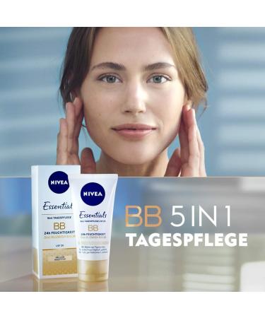NIVEA Daily Essentials BB Cream 5-in-1 Beautifying Moisturiser Light 50ml - Pack of 1 - Buy Online on SooperMarket.com