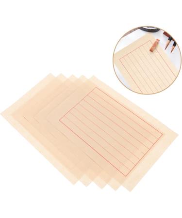 STOBOK 50 Sheets Rice Paper Chinese Calligraphy Practice Paper Xuan Paper Calligraphy Paper Art Paper As Shown 29x19cm - Buy Online on SooperMarket.com