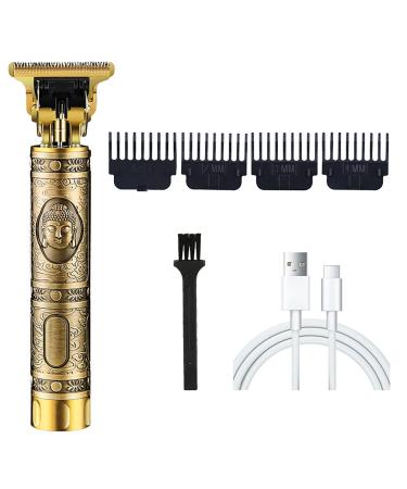 Rehomy Hair Clippers for Men Rechargeable Close Cutting T- Blade Hair Trimmer Mens Grooming Kit