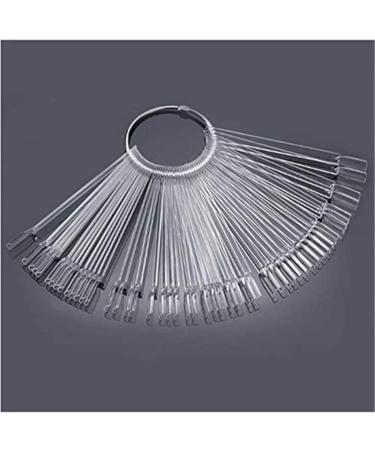 False Nail Art Tips Sticks Nail Salon Practice Display Nail Tips 100pcs