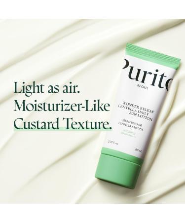 PURITO SEOUL Wonder Releaf Centella Daily Sun Lotion - Fragrance-free - 2.02 Fl Oz. - Buy Online on SooperMarket.com