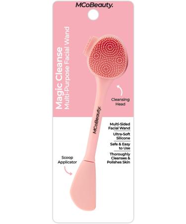 MCoBeauty Magic Cleanse Multi-Purpose Facial Wand | Deep Exfoliation & Precise Bristles for Smooth Skin - Shop Internationally - Buy Online on SooperMarket.com