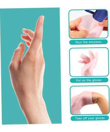 minkissy 1 Pair Moisturizing Gloves Moisturizing Gel Mittens Dry Hand Gloves Cotton Gloves for Dry Hands Gloves Lotion Finger Gloves Cosmetics Gloves Sebs Hand Mask Miss Anti Wrinkle - Buy Online on SooperMarket.com