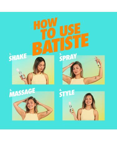 Batiste Dry Shampoo Tropical - Refresh Hair Absorb Oil & Add Texture | Waterless 6.73 OZ - Buy Online on SooperMarket.com