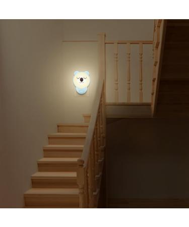Koala Cat Night Light for Kids | Wetry Quiet Wall Lamp & Sleep Aid | Perfect Baby Room Decor - Buy Online on SooperMarket.com