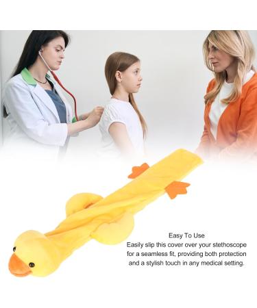 Cute Animal Stethoscope Cover - Plush Sleeve for Nurses | Relaxing & Eye-Catching Design (Duck - Buy Online on SooperMarket.com