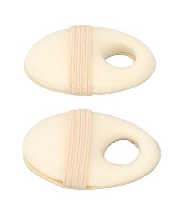 Toe Corn Cushions Hollow Out 2Pcs Easy Carrying Universal Corn Pads Soft for Comfortable Walking