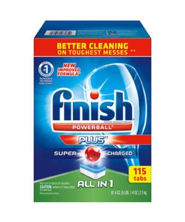 Finish All-In-One Dishwasher Detergent Powerball Tabs 115ct