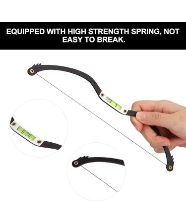 Flexible Aluminum Alloy Eyebrow Line Marker Ruler with Sponge Measure Tool for Precise Positioning Reduced Design Time and Strong Adsorption (Black) - Buy Online on SooperMarket.com