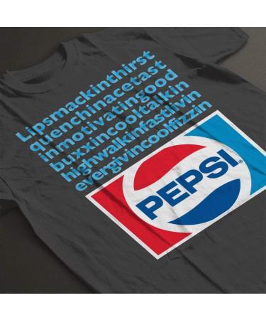 All+Every Pepsi Lip Smackin Thirst Quenchin Women's T-Shirt XXL Charcoal - Buy Online on SooperMarket.com