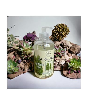 Nesti Dante Dei Colli Cypress Liquid Soap 16.9oz - Luxury Italian Soap for International Shipping - Buy Online on SooperMarket.com