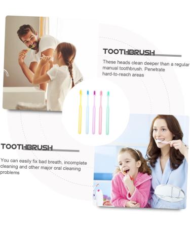 Gatuida 75 STK Toothbrush Cleaning & Travel Accessories - Super Soft Tooth Care for Men & Women - Eco-Friendly Folding Tooth Care Set (5 Colors) - Buy Online on SooperMarket.com