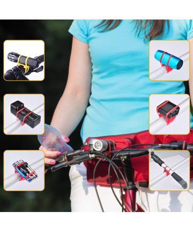 Buy Lytivagen 8-Piece Bike Silicone Band Set Elastic Flashlight & Bottle Holder for Bicycle Handlebars - Buy Online on SooperMarket.com