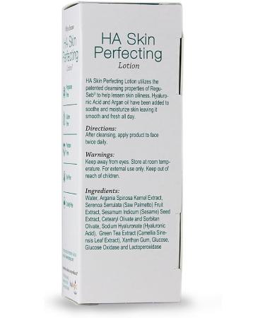 Hyalogic Episilk Hyaluronic Acid Skin Perfecting Lotion - Hydrating Face Moisturizer with Argan Oil | Regulate Oiliness - 1 Oz - Buy Online on SooperMarket.com