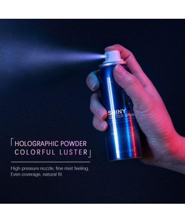 Women's Long-Lasting Waterproof Hair Glitter Spray for Prom, Festivals & Parties - Sparkle and Shine on Stage and beyond! - Buy Online on SooperMarket.com