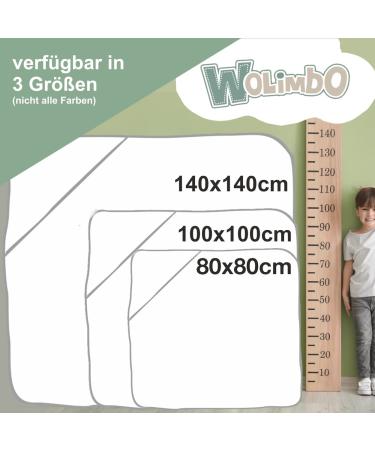 Wolimbo Personalized Hooded Towel for Baby & Children - Yellow 140x140 cm | Custom Name & Motif - Buy Online on SooperMarket.com