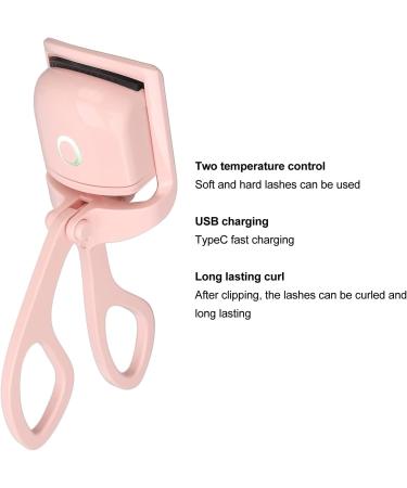Buy Heated Eyelash Curlers - Rechargeable Electric Curler with 2 Modes Fast 30s Heating for Thicker Curlier Lashes International Shipping Available - Buy Online on SooperMarket.com