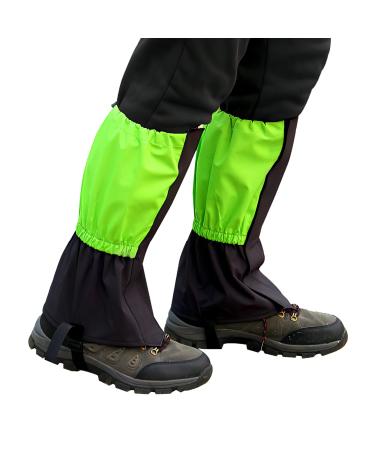 Hengbird gaiters hike waterproof 1 pair of gaiters waterproof gaiters hiking outdoor gaiters men women gaiters snowshoeing gaiters for hiking // climbing/hunting and skiing