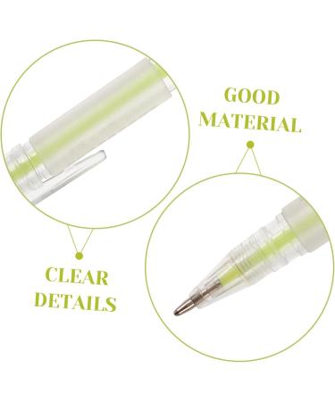 NOLITOY 5pcs Beauty Spot Eyebrow Pencil White Markers Medical Eyebrow Mapping Pencil Plastic - Buy Online on SooperMarket.com
