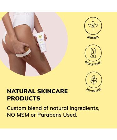 Luxurious Life's Butter Anti-Cellulite Cream with Coenzyme Q10, L-Carnitine & Coconut Oil - Skin Smoothing & Firming Lotion for Cellulite Removal - 6 fl oz - Buy Online on SooperMarket.com