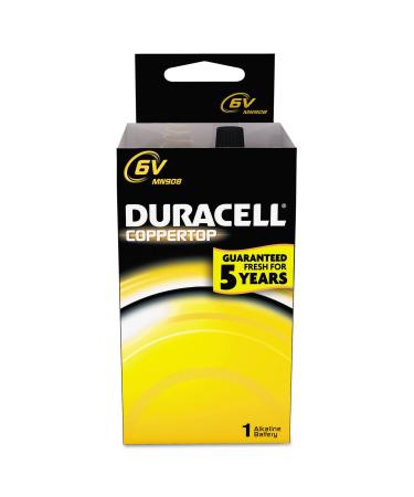 Duracell MN908 Coppertop Alkaline Lantern 908 Battery 6-Volt 1-Battery
