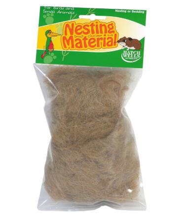 Hatchwell 5024703009097 Bird Nesting Material Breeding Bedding brown