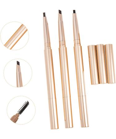 Angoily 3pcs Eyebrow Tools Accessories Makeup Women Pencils Proof Smudge Brow Waterproof Pencil - Buy Online on SooperMarket.com