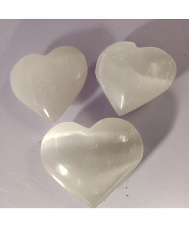 Specimen Healed Natural Crystal Heart Gypsum Heart Hand Made Quartz Gemstones Stone Hearts Balancing Collector Crystals Reiki As a Gift FZUGEDRLI - Buy Online on SooperMarket.com