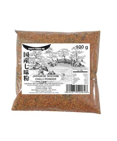 Japanese Shichimi Chilli Powder 100g Togarashi - Tasty Foods Inc.