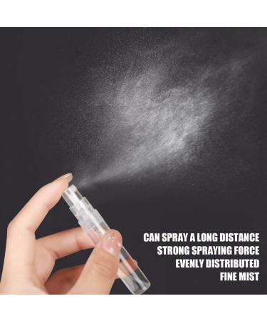 BYCUFF Mini Spray Bottle Mini Clear Plastic Spray Bottle Empty Fine Mist Refillable Perfume Bottle 5Ml Perfume Atomizer - Buy Online on SooperMarket.com