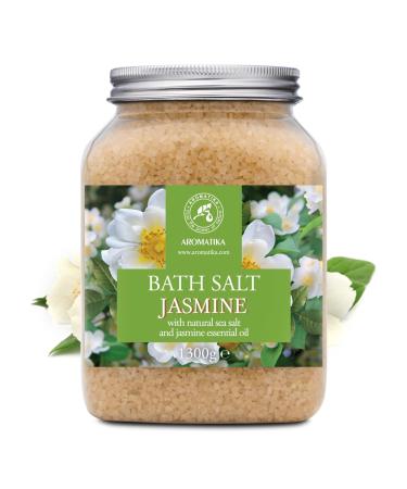 Buy Jasmine Bath Sea Salt 46 Oz - Relaxing Aromatherapy Bath Soak | Body Care & Beauty | 1300g Floating Flower Essence - Buy Online on SooperMarket.com